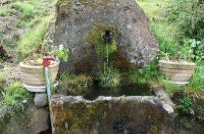 Fontaine en pierre